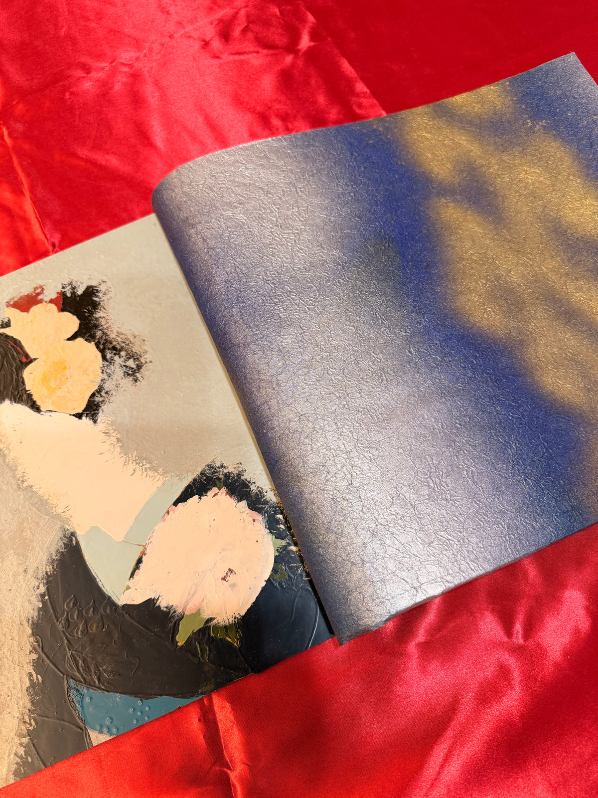 Vintage Japanese Maiko Glass Art | Washi Paper | Framed Artwork | YUIKURA